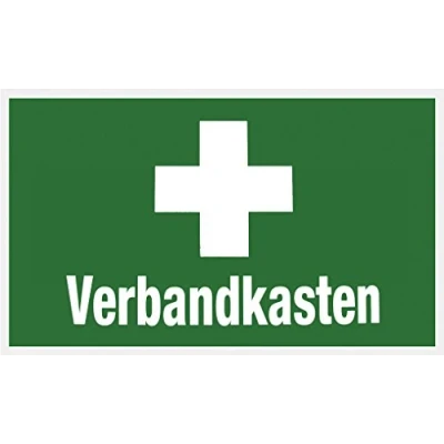 Afbeelding van Metafranc Informatiebord &quot;Verbandkast&quot; 250 x 150 mm/bewegwijzering/infobord/verbanddoos/eerstehulpmarkering/veiligheidsmarkering/bedrijfsaanduiding / 503750