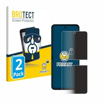 Afbeelding van BROTECT privacy screenprotector voor Motorola Razr 50 Folie Beschermfolie Blauwlichtfilter (2 Stuks)