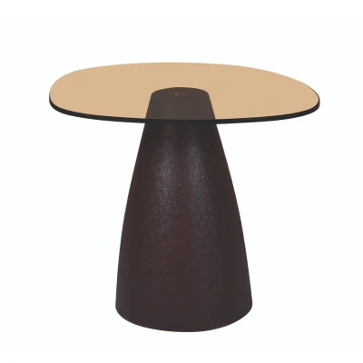 Afbeelding van Brix Bijzettafel Mylon Brown 50cm Bruin