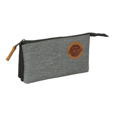 Afbeelding van Alleshouder BlackFit8 Old school Zwart Grijs 22 x 12 3 cm