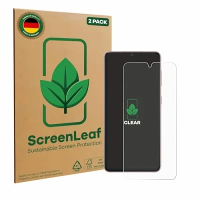 Afbeelding van ScreenLeaf Screenprotector voor Samsung Galaxy S21 5G Duurzame schermbescherming Folie Beschermfolie transparant (2 Stuks)