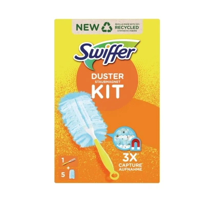 Afbeelding van Swiffer duster starterkit met 5 stuks
