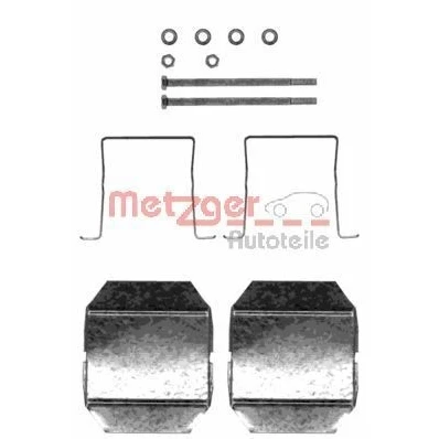 Afbeelding van Accessoireset, schijfremblok METZGER 109 1237