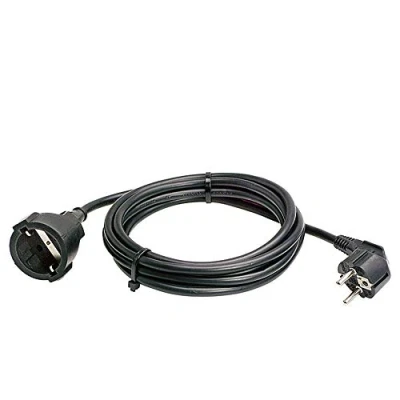 Afbeelding van AS Schwabe 50202 Stroom Verlengkabel 16 A Zwart 2.00 m