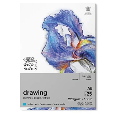 Afbeelding van Winsor &amp; Newton Tekenblok Medium Korrel A5