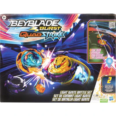 Afbeelding van Hasbro BEYBLADE QS LIGHT IGNITE BATTLE SET