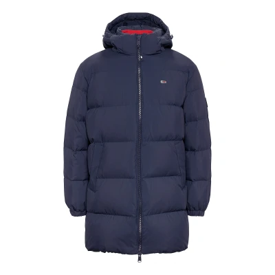 Afbeelding van Tommy Jeans Tjm Essential Down Parka DM0DM20466 Andere Jassen, blauw (Dark Night Navy), L Heren,