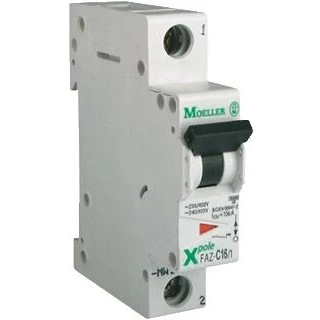 Afbeelding van Eaton faz installatieautomaat 1p 15ka d karakteristiek 16a 1 module breedte 17 5mm 278584