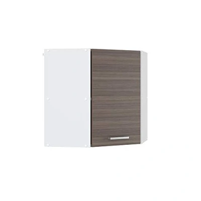 Afbeelding van Vicco Hoek hangkast R Line, Grijs/Wit, 57 cm