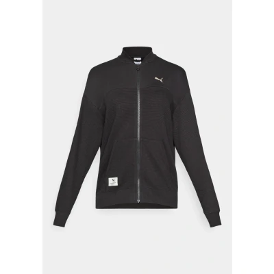 Afbeelding van Puma Relaxed FULL ZIP Jacket Sweater met rits, Dames, Maat: XS, Black