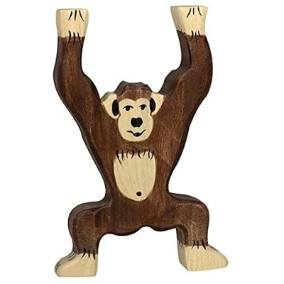 Afbeelding van Holztiger Chimpansee Staand