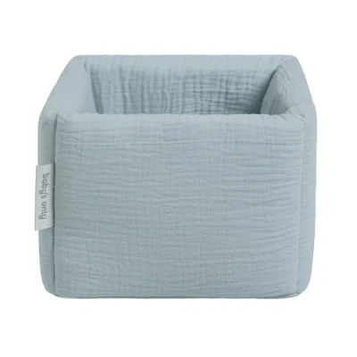 Afbeelding van Baby&#039;s Only Commodemandje Fresh ECO Misty Blue 18x18x18 cm
