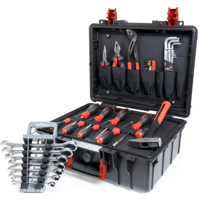 Afbeelding van Wiha 9300 71402 Tool Case Basic Set L mechanic 46 pcs.