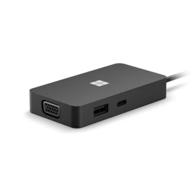 Afbeelding van Microsoft Surface USB C Travel Hub Bedraad 3.2 Gen 2 Zwart