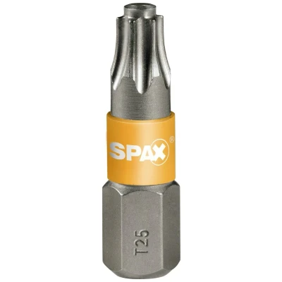 Afbeelding van Spax schroefbit T star Torx TX25 oranje (5st)