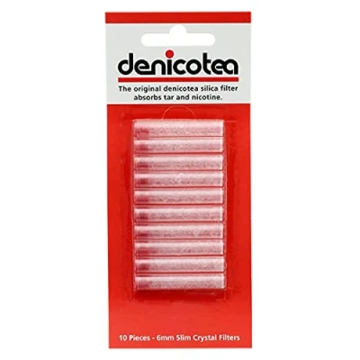 Afbeelding van DENICOTEA 6mm Slim filters voor Denioctea sigarettenhouder totaal 3 x 10