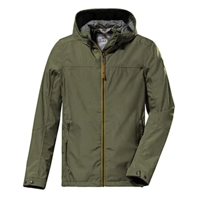Afbeelding van G.I.G.A. DX Men&#039;s Softshelljack/outdoorjack met capuchon GS 9 MN SFTSHLL JCKT, olive, XXL, 38213 000