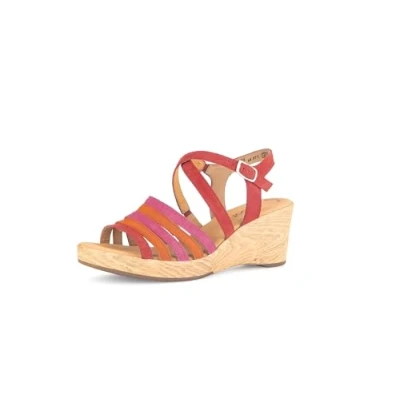 Afbeelding van Gabor Clogs, Dames, Maat: 38.5, Rot Veloursleer