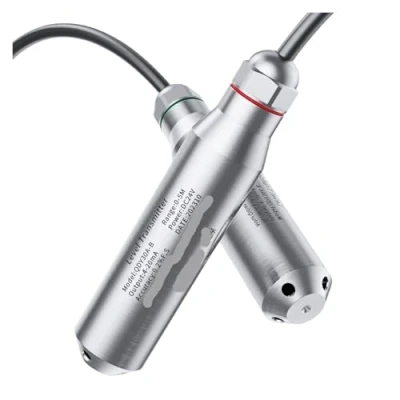 Afbeelding van Vloeistofstandssensor, vloeistofniveausensor met uitgang, 4 20 mA, 0 10 V, watertankdruktransmitter, hydrostatische niveausensor, doorstroomconverter, 2 m, 5 1
