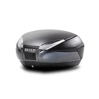 Afbeelding van SHAD D0B48100 Topkoffer met montageplaat voor koffer SH48, zwart/grijs