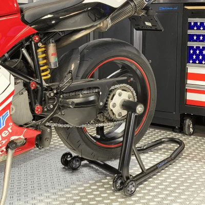 Afbeelding van Datona Paddockstand Enkelzijdige Ophanging Ducati (40,7 Mm) Zwart