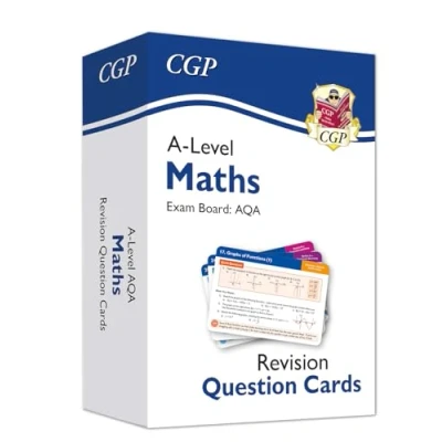 Afbeelding van CGP AQA A Level Maths New Revision Question Cards