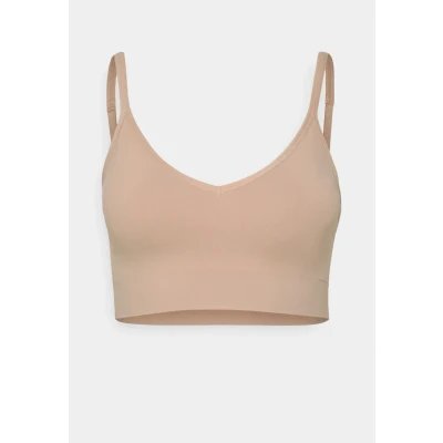 Afbeelding van Spanx Ecocare Everyday Shaping Longline Bustier, Dames, Maat: 32, Toasted oatmeal