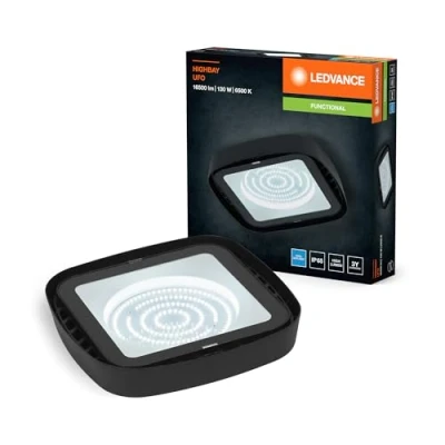 Afbeelding van LEDVANCE Highbay Ufo 4058075843424 LED halverlichting 130 W Zwart
