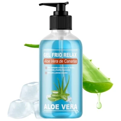 Afbeelding van BIO ALO VERA de CANARIAS KOUDE GEL Met extract van Arnica en Calendula. Verfrissende kalmerende werking, verlicht vermoeide benen, stimuleert bloedsomloop. Natuurlijke hydratatie