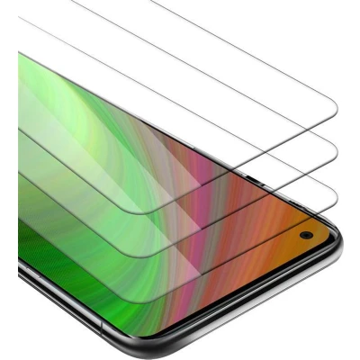 Afbeelding van Cadorabo 3x Screenprotector geschikt voor OnePlus 8 Beschermende Pantser Film in KRISTALHELDER Getemperd (Tempered) Display beschermend glas 9H hardheid met 3D Touch