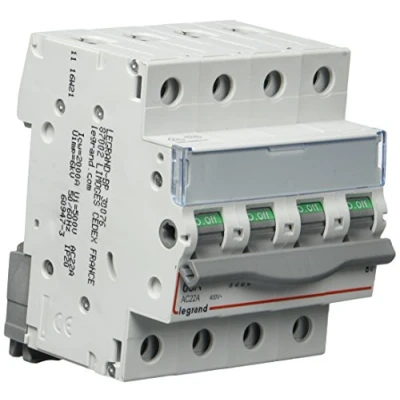 Afbeelding van Legrand lastscheider dx3 is 4p 63a 4modules 406487