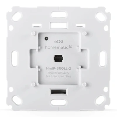 Afbeelding van Homematic IP Smart Home rolluikactuator voor merkschakelaars, digitale bediening 1 rolluiken via app, Alexa en Google Assistant, slimme aanpassing van elektrische rolluiken, 151322A0C