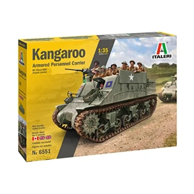Afbeelding van 1:35 Italeri 6551 Kangaroo Armored Personnel Carrier Plastic Modelbouwpakket