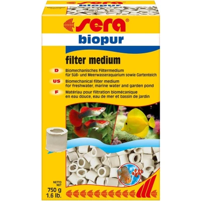 Afbeelding van Sera Biopur Filtermateriaal Biomechanisch filtermedium 750 gram