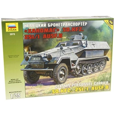Afbeelding van Zvezda 500783572 1:35 WWII Hanomag speciale motorvoertuig 251/1 uitvoering B