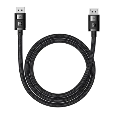 Afbeelding van Baseus High Definition DisplayPort 1.4 Videokabel 8K 60Hz 1.5M Zwart