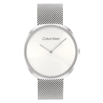 Afbeelding van Calvin Klein 2H SS 36MMDIAL MESH Horloge, Dames, Maat: One Size, Silver coloured