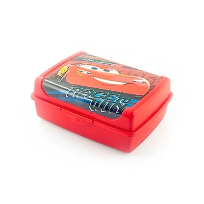 Afbeelding van Lulabi Cars Race to Win Lunchbox, polypropyleen, 17 x 13 6,5 cm