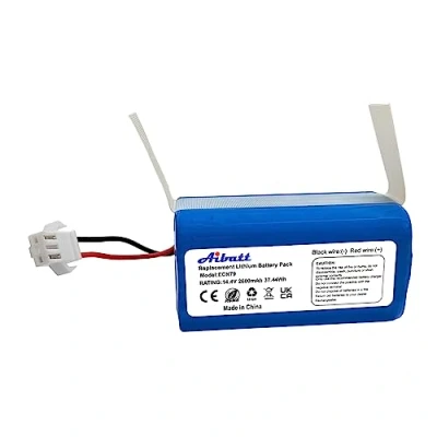 Afbeelding van Aibatt 14,8 V 2600 mAh reserveaccu voor RoboVac 11, 11S, 11S MAX, 30, 30C, 15C, 15C 30C accessoires