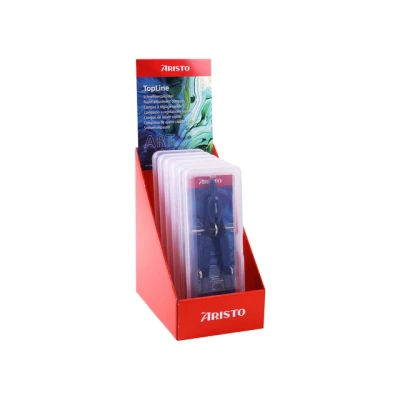 Afbeelding van Aristo snelverstelpasser Topline Art series 6 stuks in display Mystic green en Deep blue AR VD559829