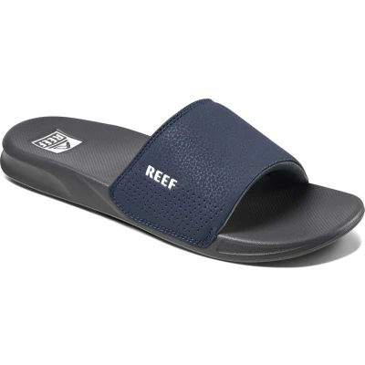Afbeelding van Slipper Reef Men One Slide Navy White Schoenmaat 46