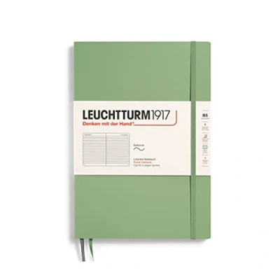 Afbeelding van Leuchtturm Sage, Softcover, Composition (B5), 123 p., ruled