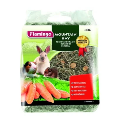 Afbeelding van Flamingo Berghooi Met Wortel Bruin 500 gr