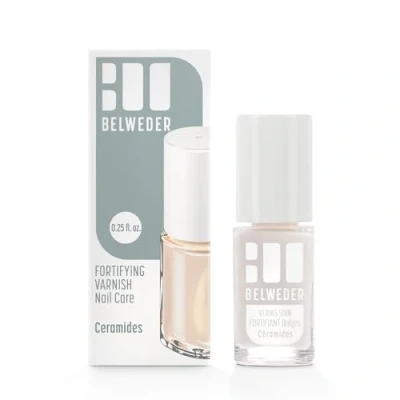 Afbeelding van BELWEDER Nagellak met Ceramiden 1 x 7,5ml Nagelverzorging voor Zwakke en Gespleten Nagels Halftransparante Versterkende Broze Verrijkt Plantaardige Ingrediënten
