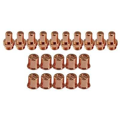 Afbeelding van RIVERWELD C1402 Elektrode &amp; C1308 Plasma Nozzle Kits voor CEBORA P70 CP 70 CB70 Plasmasnijder Fakkel 20 stks