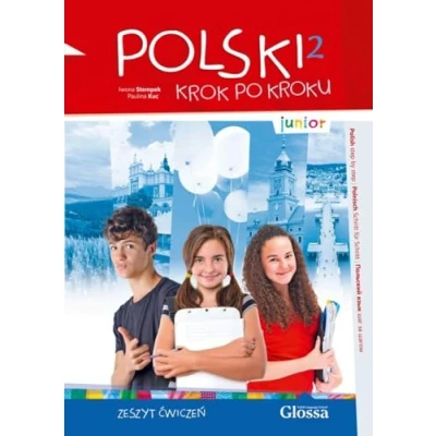 Afbeelding van POLSKI krok po kroku junior 2 A1.2: Polnisch für die Schule. Übungsbuch mit Audios + Lizenzcode Digitale Ausgabe e polish.eu (36 Monate)
