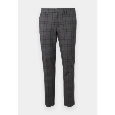 Afbeelding van Only &amp; Sons Onsmark Check PANT Broek, Heren, Maat: 29x32, Dark grey