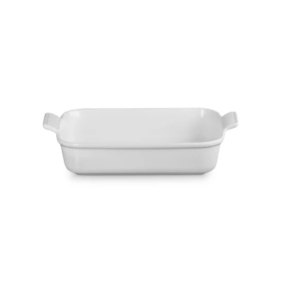 Afbeelding van Le Creuset Ovenschaal Rechthoekig 32cm 3,1l Wit Aardewerk