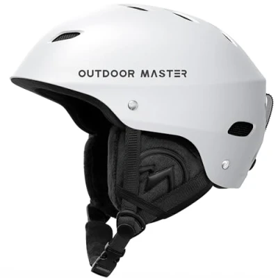 Afbeelding van OutdoorMaster Kelvin Uniseks skihelm, sneeuwsporthelm voor skiën/snowboard met ventilatiesysteem, sneeuwhelm heren, dames en jongeren