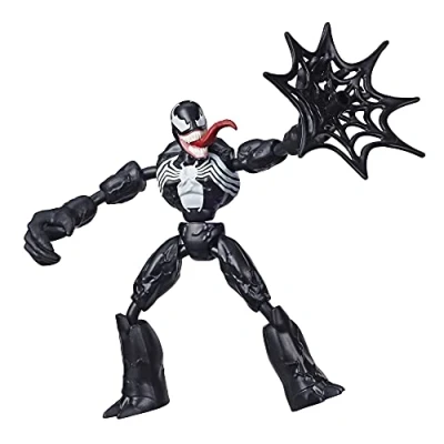 Afbeelding van Marvel Spider Man Bend and Flex Venom Speelfiguur 15cm